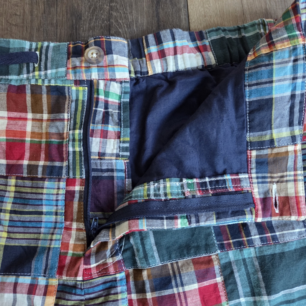 Northstyle Multicolor Madras Patchwork Skort - image 3